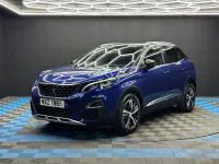 Used Peugeot 3008 GT-line 130 HP (95 kW) 2018 Blue SUV