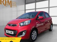 Used Kia Picanto 69 HP (50 kW) 2014 Red Hatchback
