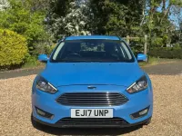 Używany Ford Focus Titanium 125 KM (91 kW) 2017 Niebieski Hatchback