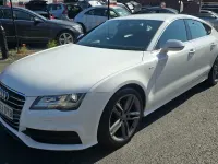 Used Audi A7 S-Line 2013 White Hatchback