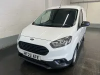 Used Ford Courier 100 HP (73 kW) 2022 Frozen white (solid paint) MPV