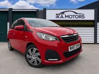 Used Peugeot 108 Active 2017 Red Hatchback