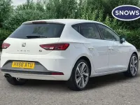 Used Seat Leon FR 150 HP (110 kW) 2016 White