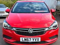 Used Vauxhall Astra 2017 Red Hatchback