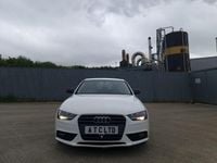 Used Audi A4 2013 White Sedan