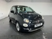 Gebraucht Fiat 500 Lounge 69 PS (50 kW) 2017 Schwarz Kleinwagen