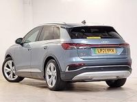 Used Audi Q4 e-tron S-Line 150 kW (204 HP) 2021 Blue SUV