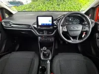 Used Ford Fiesta Zetec 100 HP (73 kW) 2019 Red Hatchback