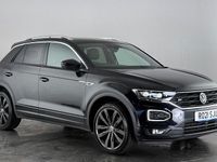 Used VW T-Roc R-line 150 HP (110 kW) 2021 Black SUV