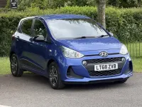 Used Hyundai i10 GO! 67 HP (49 kW) 2018 Blue Hatchback