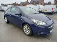 Used Vauxhall Corsa 73 HP (53 kW) 2017 Blue Hatchback