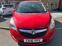 Used Vauxhall Meriva 120 HP (88 kW) 2016 Red MPV