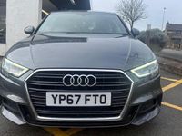 Used Audi A3 S-Line 150 HP (110 kW) 2017 Grey Hatchback