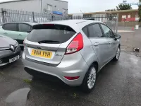 Used Ford Fiesta Titanium 2014 Silver Hatchback