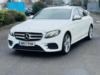 Used Mercedes E350 AMG line 2017 White Sedan