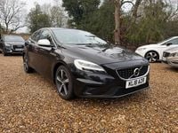Used Volvo V40 R-Design 122 HP (89 kW) 2018 Black Hatchback