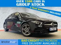 Begagnad Mercedes A250 AMG line 2020 Svart Sedan