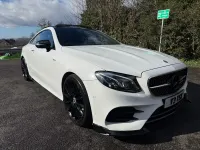 Used Mercedes E350 AMG Line Premium Plus 2020 White Coupe