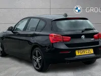 Used BMW 118 Sport Line 134 HP (98 kW) 2019 Black Hatchback
