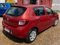 Used Dacia Sandero Lauréate 75 HP (55 kW) 2013 Red Hatchback