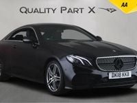 Used Mercedes E220 AMG line 194 HP (142 kW) 2018 Black Coupe