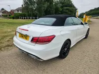 Used Mercedes E200 AMG 2014 White Cabriolet