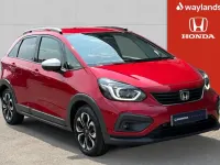 Used Honda Jazz Hybrid 109 HP (80 kW) 2021 Red Hatchback