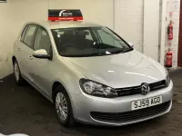 Used VW Golf VI S 105 HP (77 kW) 2010 Silver Hatchback