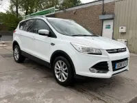 Used Ford Kuga Titanium 150 HP (110 kW) 2016 White SUV