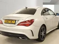Used Mercedes CLA220 AMG line 177 HP (130 kW) 2017 Silver Sedan