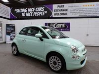 Used Fiat 500 Pop Star 2017 Green Hatchback