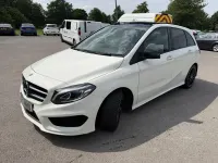Used Mercedes B200 AMG Line Premium Plus 2017 White Hatchback