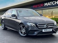 Used Mercedes E200 AMG line 184 HP (135 kW) 2019 Black Sedan