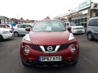 Used Nissan Juke N-Connecta 117 HP (86 kW) 2018 Red SUV