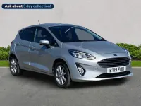 Used Ford Fiesta Zetec 100 HP (73 kW) 2019 Silver Hatchback