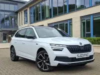 Used Skoda Kamiq Monte Carlo 110 HP (80 kW) 2023 White SUV