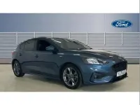 Used Ford Focus ST-Line 117 HP (86 kW) 2021 Blue Hatchback