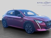 Used Peugeot e-208 Premium 100 kW (136 HP) 2021 Red Hatchback