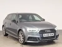 Used Audi A3 Black Edition 116 HP (85 kW) 2018 Grey Sedan