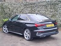 Used Audi A3 S-Line 150 HP (110 kW) 2023 Black Sedan