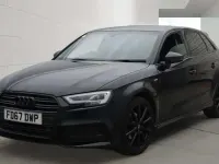 Used Audi A3 Sportback Black Edition 150 HP (110 kW) 2017 Black Hatchback