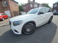 Used Mercedes GLC220 AMG Line Premium 170 HP (125 kW) 2016 White SUV
