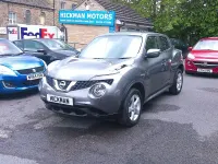 Begagnad Nissan Juke Visia 110 HK (80 kW) 2016 Grå SUV