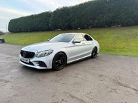 Used Mercedes C300 AMG line 2020 Silver Sedan