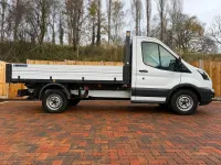 Used Ford Transit 130 HP (95 kW) 2017 White Cabriolet