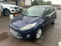 Used Ford Fiesta Zetec 82 HP (60 kW) 2011 Blue Hatchback
