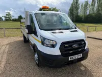 Used Ford Transit S 130 HP (95 kW) 2022 White Cabriolet