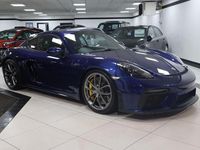 Used Porsche 718 Cayman 420 HP (308 kW) 2021 Blue Coupe