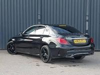 Used Mercedes C300 AMG line 245 HP (180 kW) 2020 Black Sedan