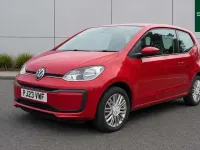 Used VW up! 65 HP (47 kW) 2023 Red Hatchback